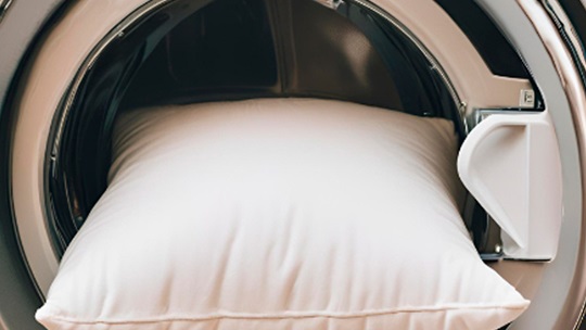 Laver son oreiller à la machine